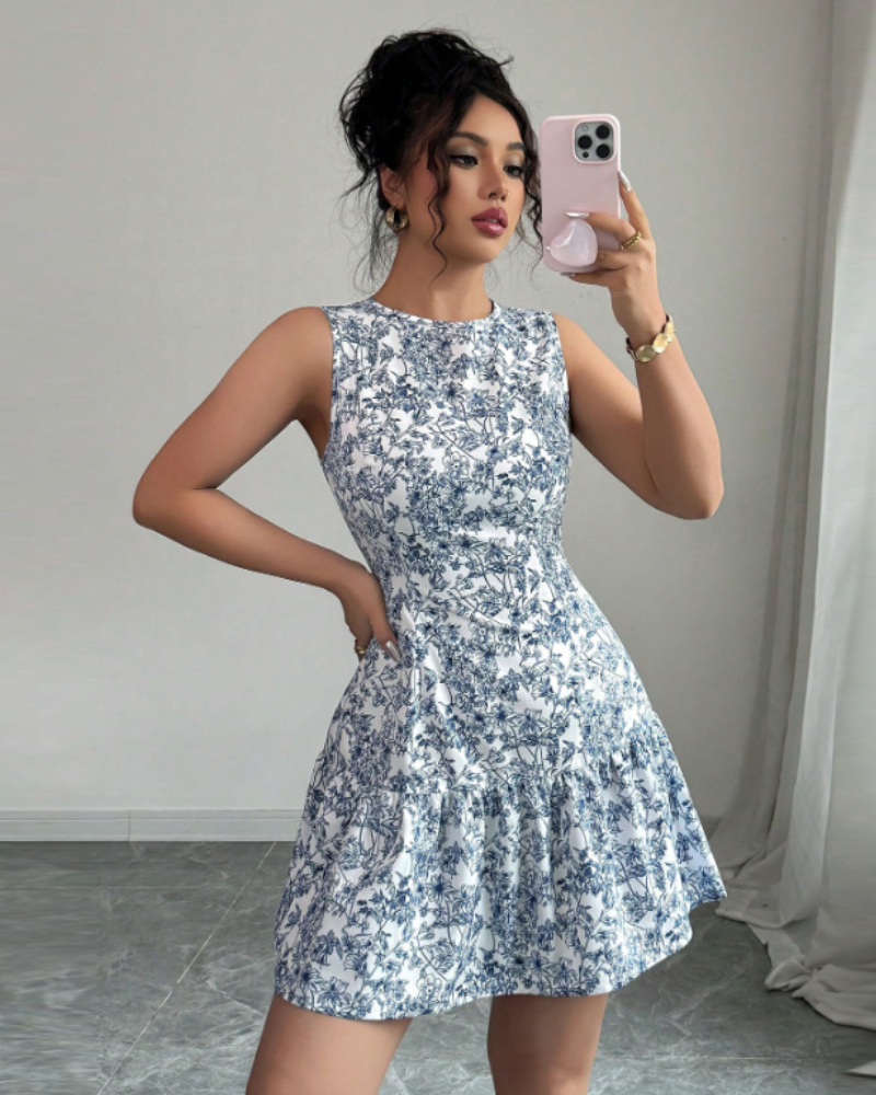 Floral Print Sundress