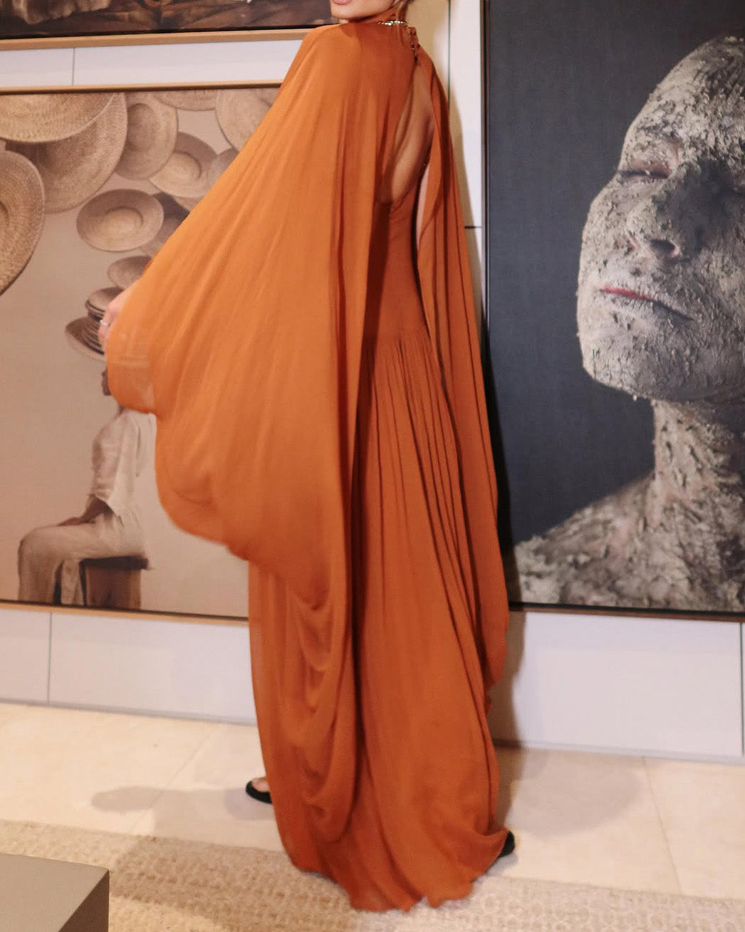 Elegant Chiffon Two-Piece Dress