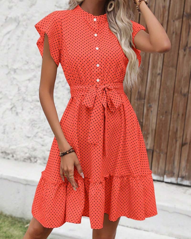 Summer Polka Dot Dress