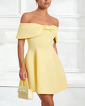Elegant Off-Shoulder Dress