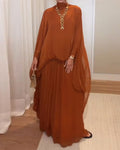 Elegant Chiffon Two-Piece Dress