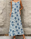 French Style Slip Dress A-line Maxi Skirt