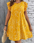 Plus Size Floral Dress for Vacation