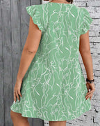 Plus Size Floral Dress for Vacation