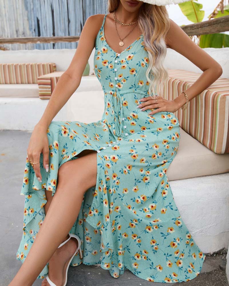 Beach Vacation Casual Beach Dress